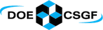 Department of Energy Computational Science Graduate Fellowship logo