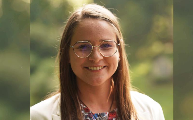 Ashley Fuchs, a 2022 graduate of the College of Arts and Sciences, has been named a 2024 Marshall Scholar. (Image: Courtesy of Ashley Fuchs)