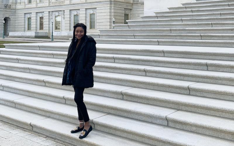 Junior Chinaza Ruth Okonkwo has been awarded a 2021 Beinecke Scholarship to pursue a graduate education in the arts, humanities, and social sciences.